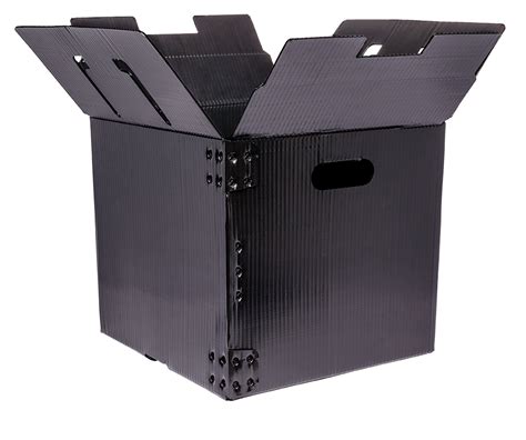 reusable corrugated plastic box